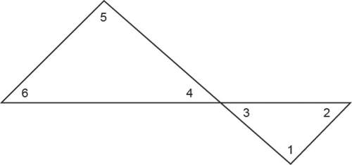 Given angle 1 = 79, angle 3 = 27, and angle 5 = 82, find the measure of the remaining angles.&lt;