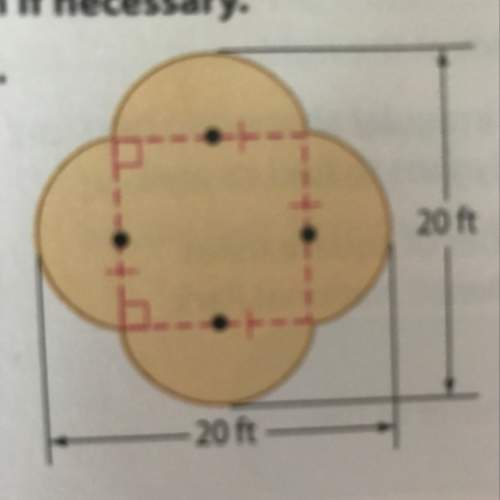How do i find the area of this shape (rounded to the nearest 10th place)?