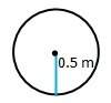 (1. what is the circumference of the circle? round your answer to the nearest foot. (2.