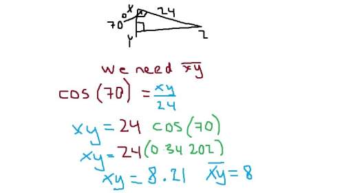 Right triangle xyz has a right angle at vertex y and a hypotenuse that measures 24 cm. angle zxy mea