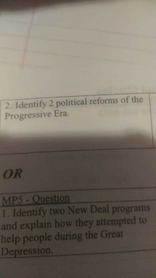 What are two political reforms of the progressive era?