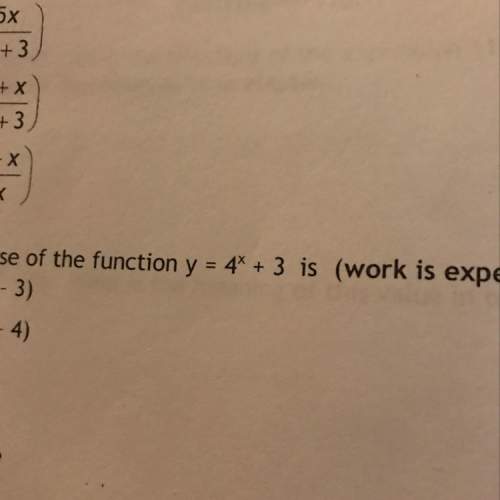 What is the inverse to this function