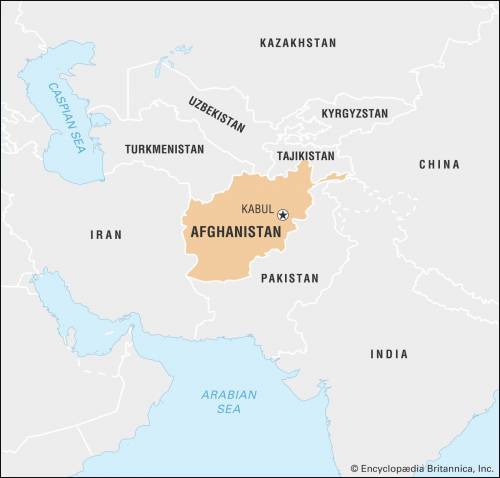 I think no one will answer my question. Can you please draw a map of Afghanistan and its surrounding