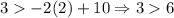 3-2(2)+10\Rightarrow 36