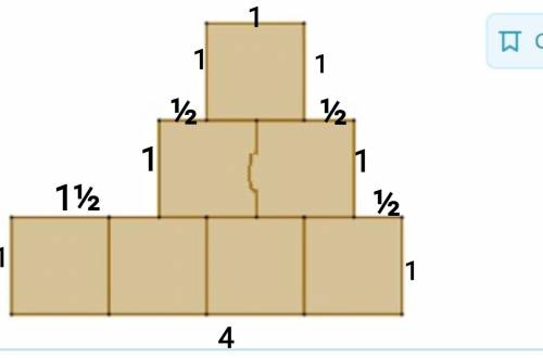 The shape in the figure is constructed from several identical squares. If the side of each square is
