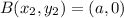 B(x_2,y_2) = (a,0)
