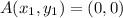 A(x_1,y_1) = (0,0)