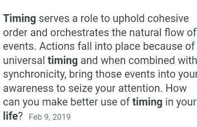 What is turning
State 4 importance of timing