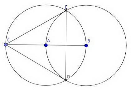 Outline the process for Inscribing an equilateral triangle in a circle. Perform the construction in