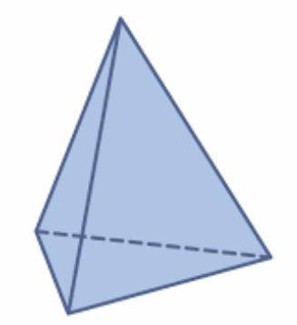 An octagonal pyramid ... how many faces does it have, how many vertices and how many edges? A triang