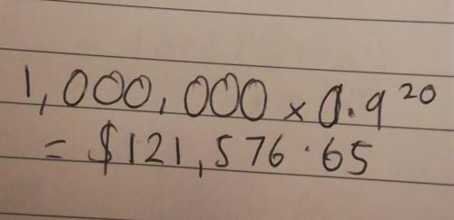 Ineed  with an exponential growth &  decay word problem. this is the problem:  mr. jacobs won $1
