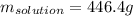 m_{solution}=446.4g