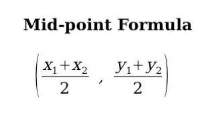 Find the midpoint of the line segment joining the points (9,6) and (-1,-6).

The midpoint is
(Type a