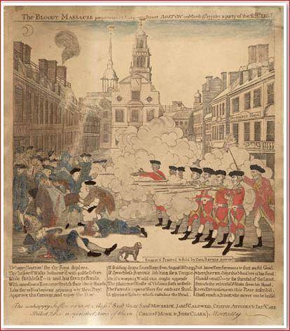 Why do you think he titles this print, “The Bloody Massacre Perpetrated on King Street? How might