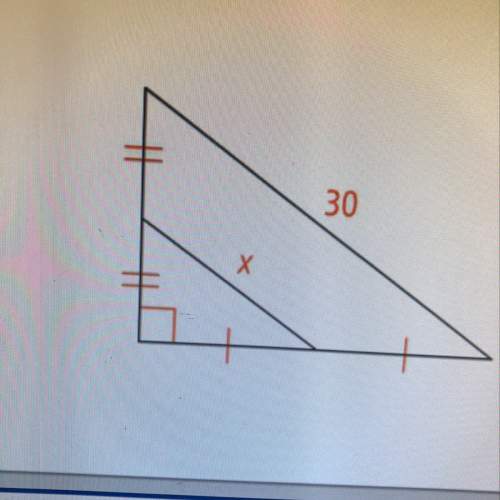 1. find the value of x. ( show all work)
