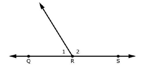 Angle qrs is a straight angle. the measure of &lt; 2 is 60 degrees more than the measure of &amp;l