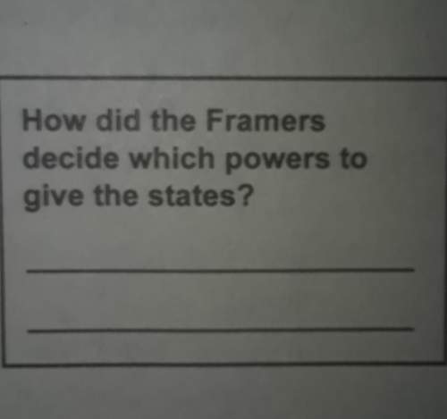 How did the farners decide which power to give the states