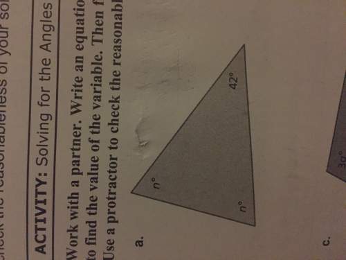 Ineed to solve for 2 angles in a triangle