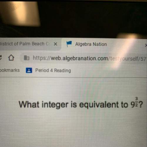 What integers is equivalent to9 3/2
