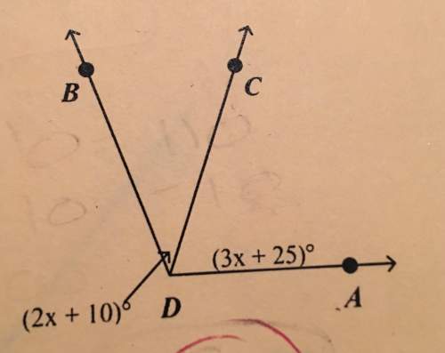 In the diagram, m∠bda = 110°. find m∠adc.