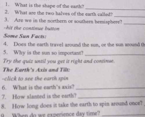 Unctube- what is the shape of the earth? what are the two halves of the earth called?