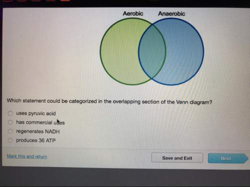 The venn diagram compares aerobic respiration and anaerobic respiration. which statement could