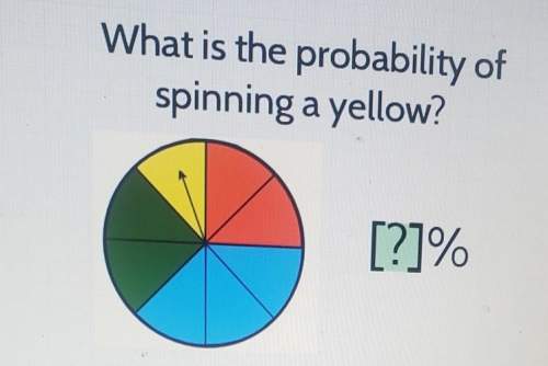 Whats the probability of spinning a yellow