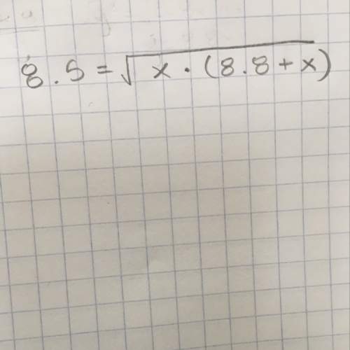 How do i solve for x in this equation