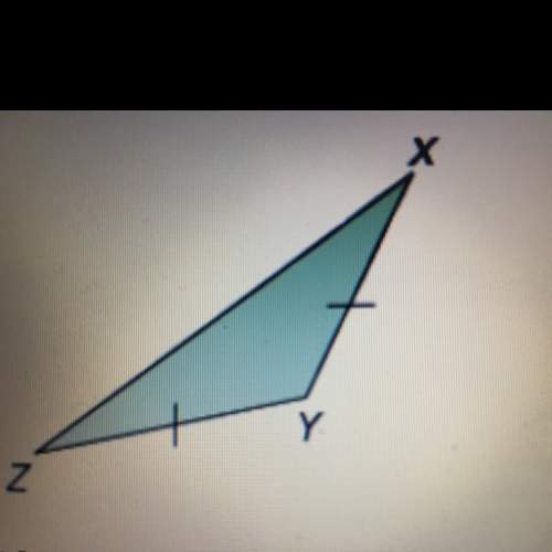 Lucky drew an isosceles triangle as shown if the measures of yzx is 25 what is the measure of xyz