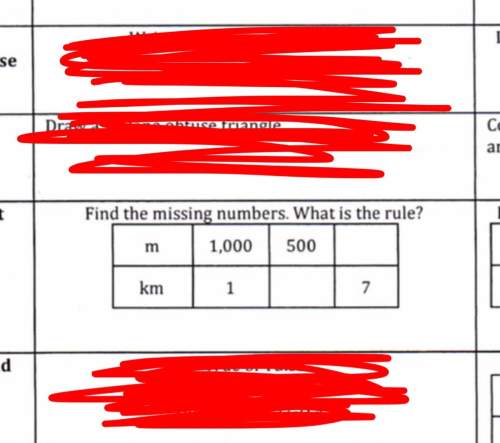 What's the missing number? what is the rule?