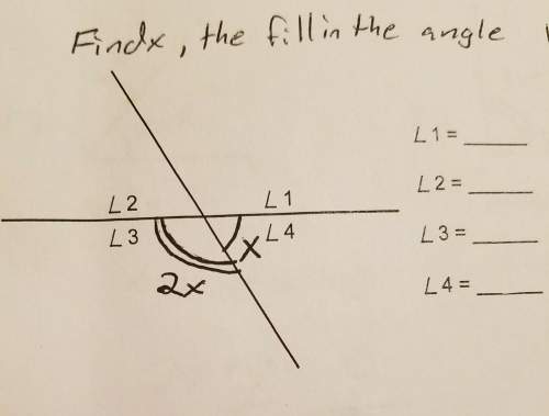 Find x and fill in the angle values. could you also explain how it works? and you.