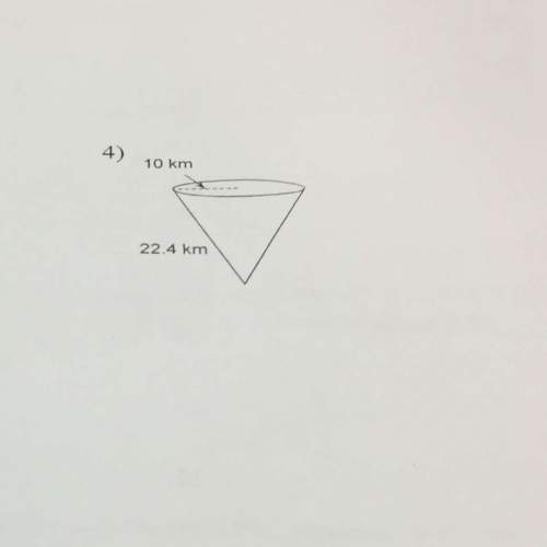 Find the surface area and volume hello with