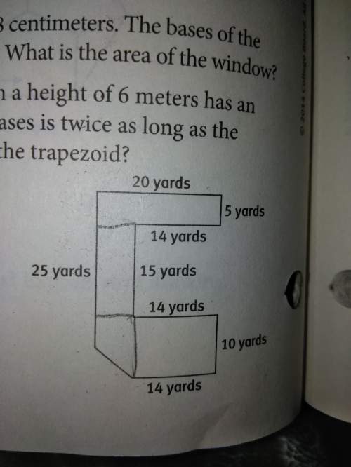 Ineed to find the areathere are 3 rectangles and a trapezoid show how