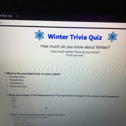 What percentage of the department of transportation budget is for winter road maintenance
