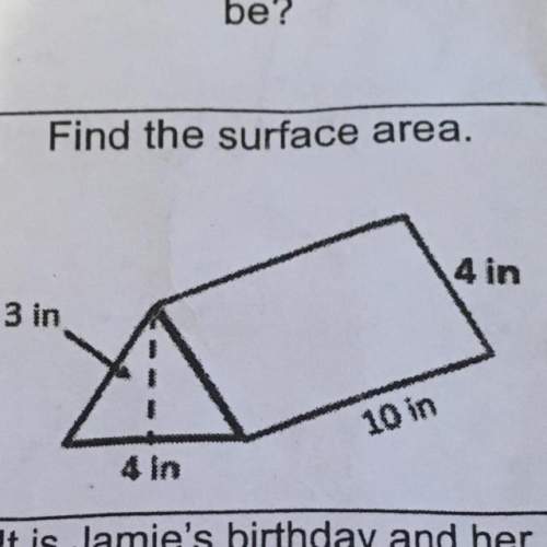 Find the surface area  3 in 4 in 4 in 10 in plz