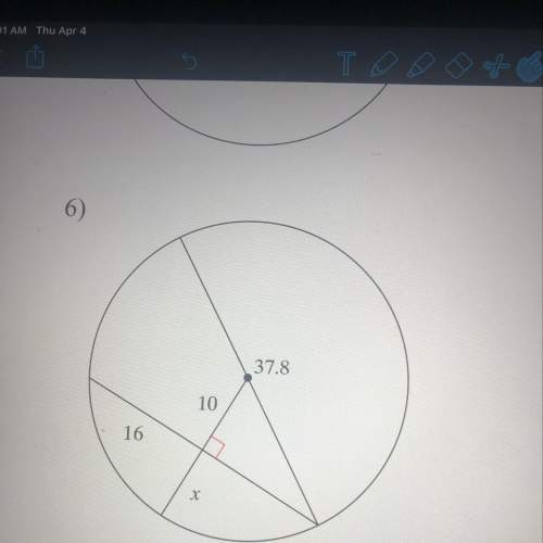 How do you find x? i know the answer is 8.9 (bc of answer key) but how do i get to that?
