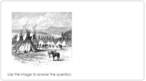 What american people most likely lived in this settlement? how do you know? describe characteristi