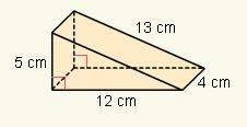 Find the surface area of the prisim