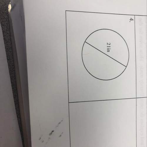 Find the circumference and the area of the