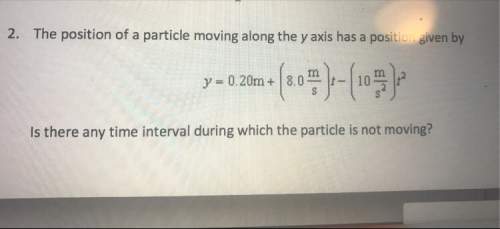 Is there any time interval during which the particle is not moving?