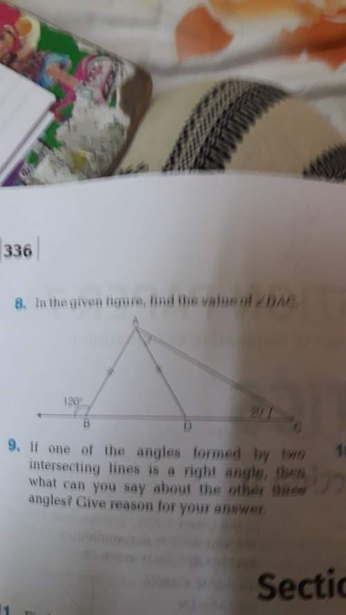 In the given figure find the value of angle dac
