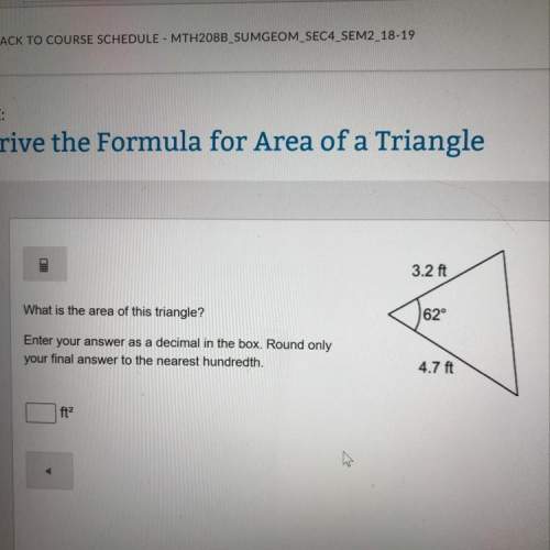 What is the area of this triangle rounded to nearest hundredth
