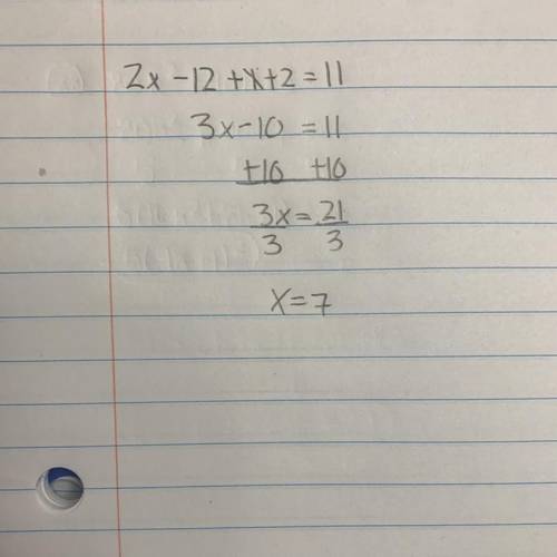 Find the value of x using segment addition.