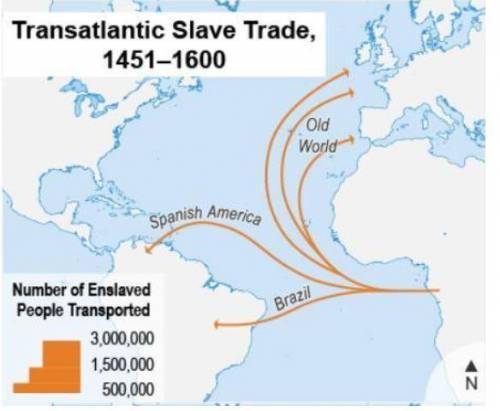The activity depicted in the maps represents which of the following changes with respect to slavery