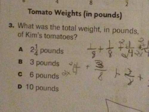 What was the total weight,in pounds if kim tomatoes
