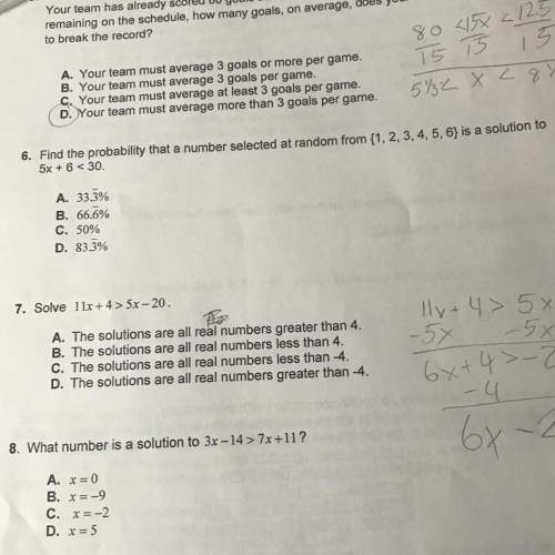 Can someone solve number 6? i have this due tomorrow !
