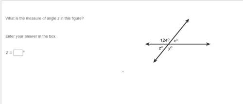 What is the measure of angle z shown in the picture?