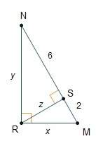 Triangle mrn is created when an equilateral triangle is folded in half. what is the valu