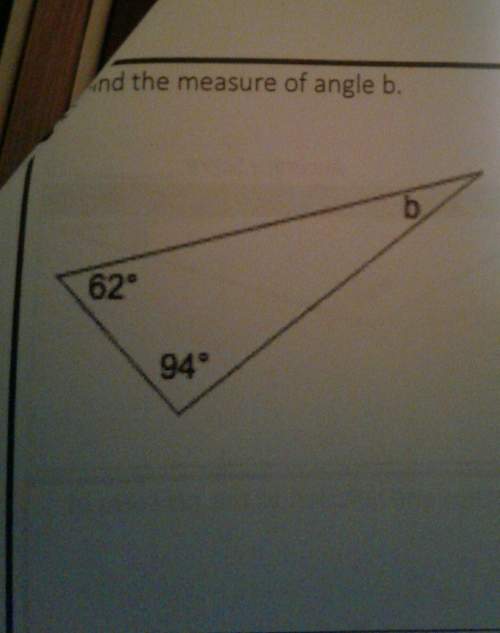 Can u me find out what the angle b is