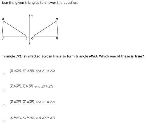 Use the given triangles to answer the question. (easy)